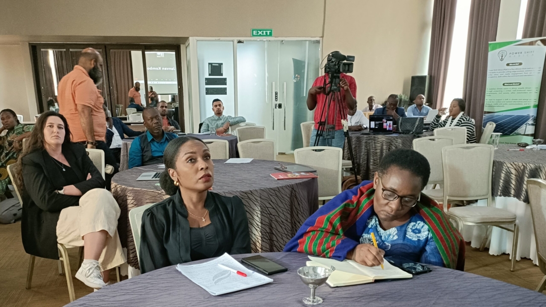 Editors at a recent training organised by Power Shift Africa. Climate reporting in African newsrooms continues to be on the backburner as other stories take prominence