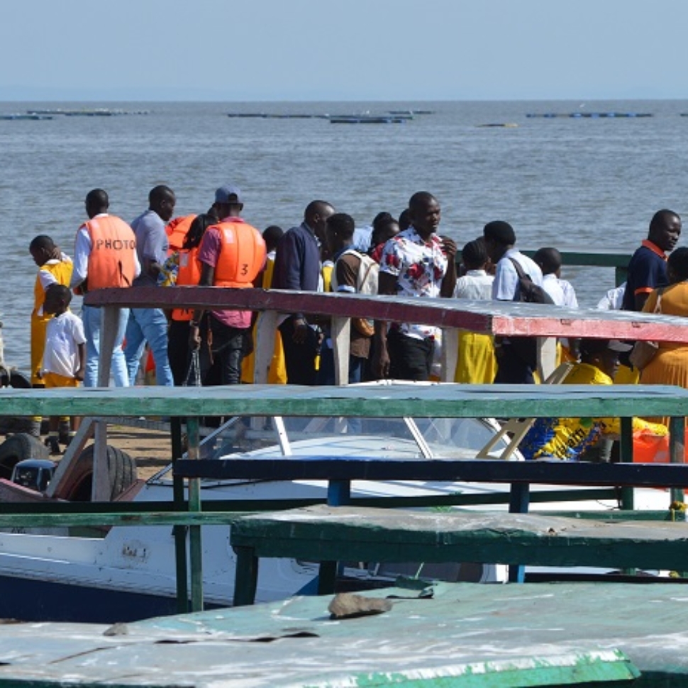 Tourists flock Dunga Beach of Lake Victoria in Kisumu. Tourism has suffered, as the lake’s beauty is blocked by increasing pollution - Photo Credit | Francis Mureithi